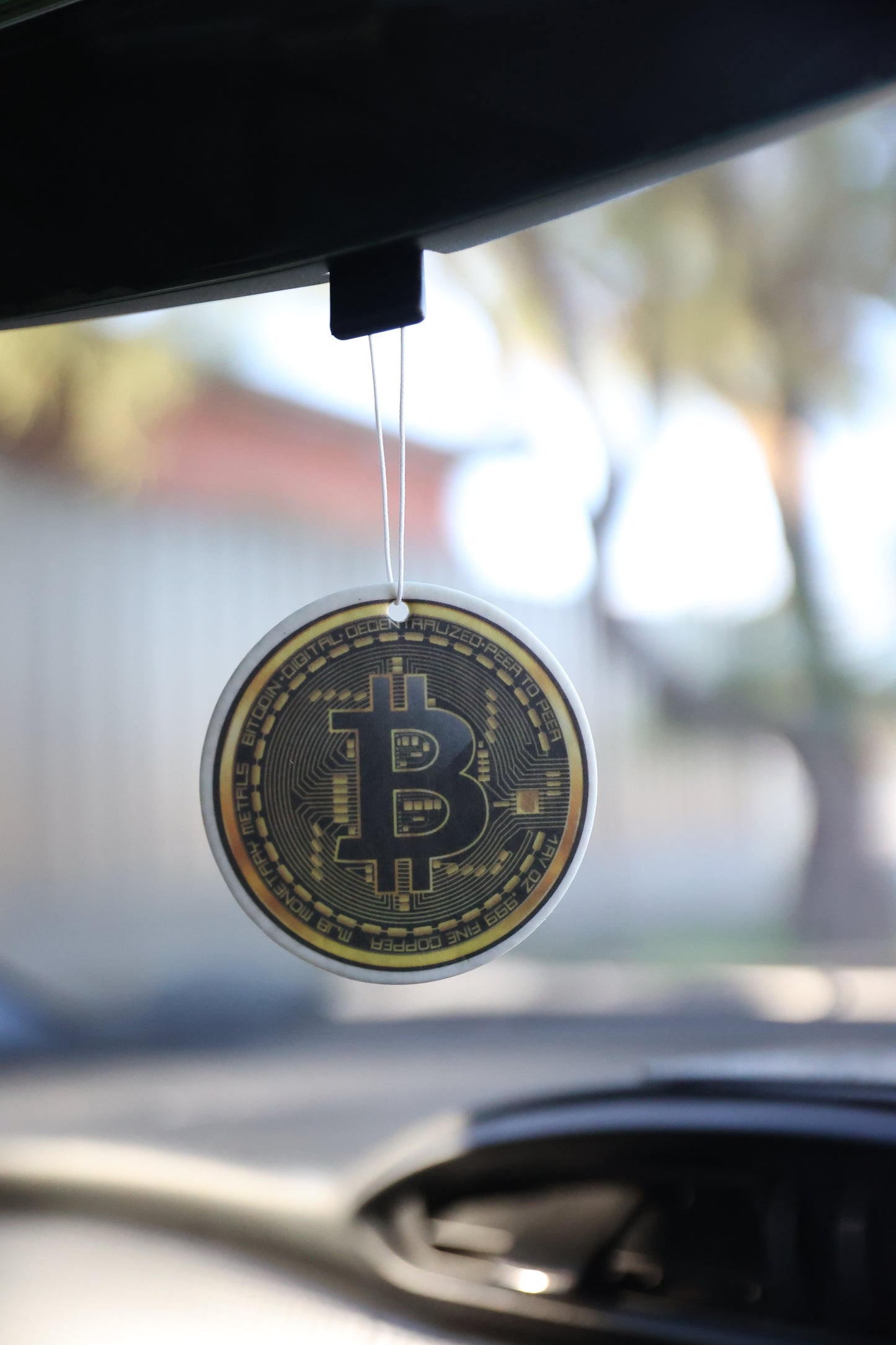 Bit Coin Air Freshener