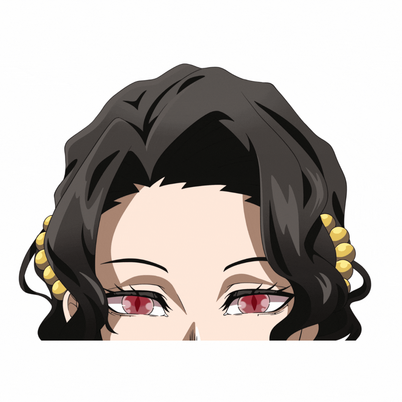 Demon King Car Peeker Sticker