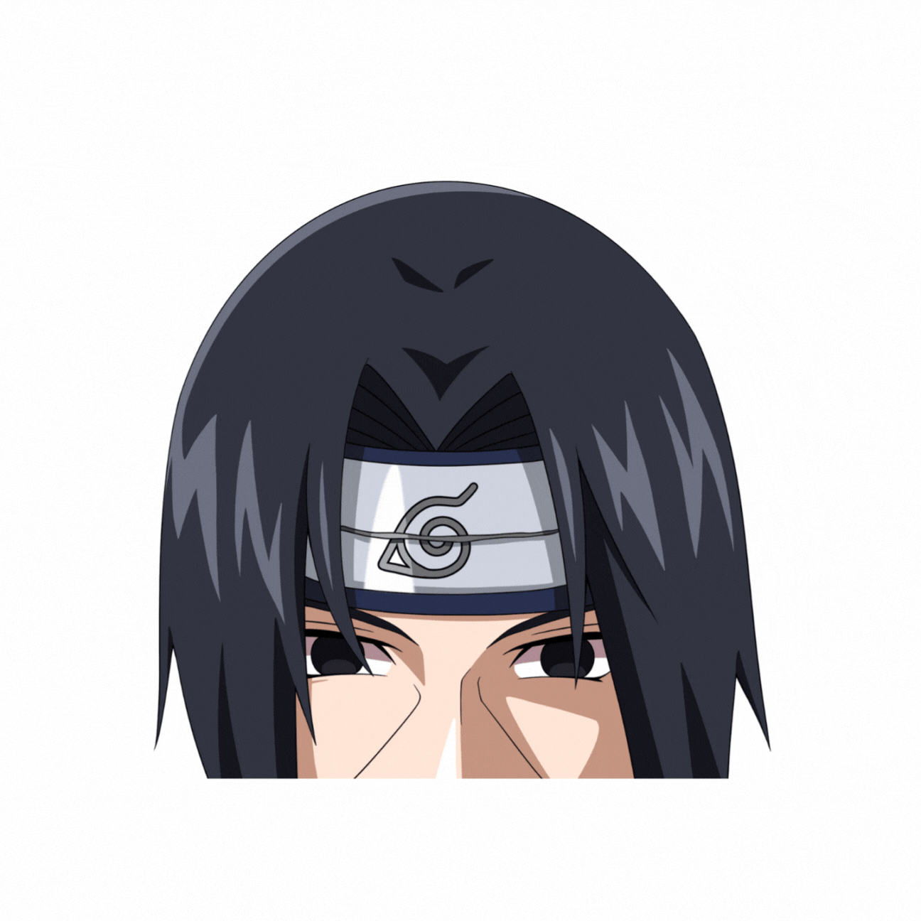 Sharingan Wielder Peeker Sticker