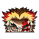 Set Your Heart Ablaze Car Peeker Sticker