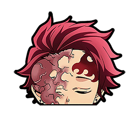 Nichirin Wielder Car Peeker Sticker