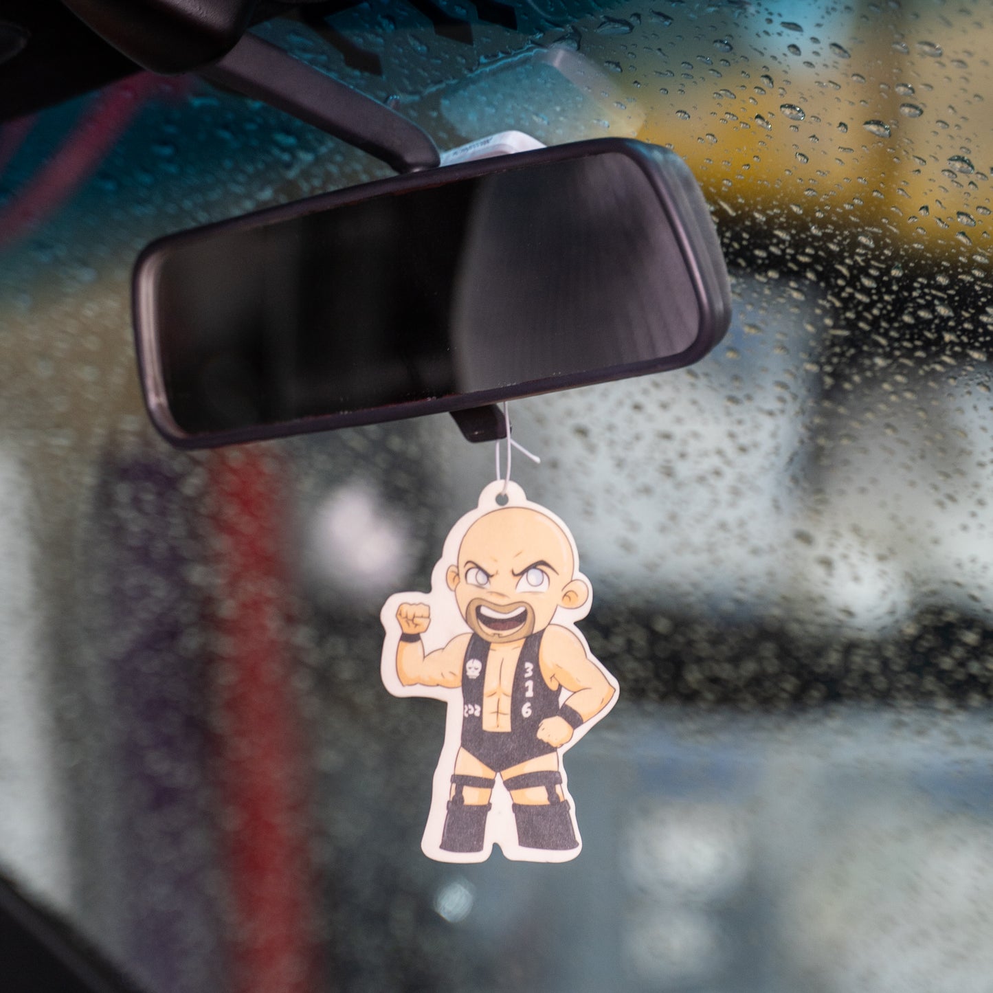 Wrestler SCSA Air Freshener