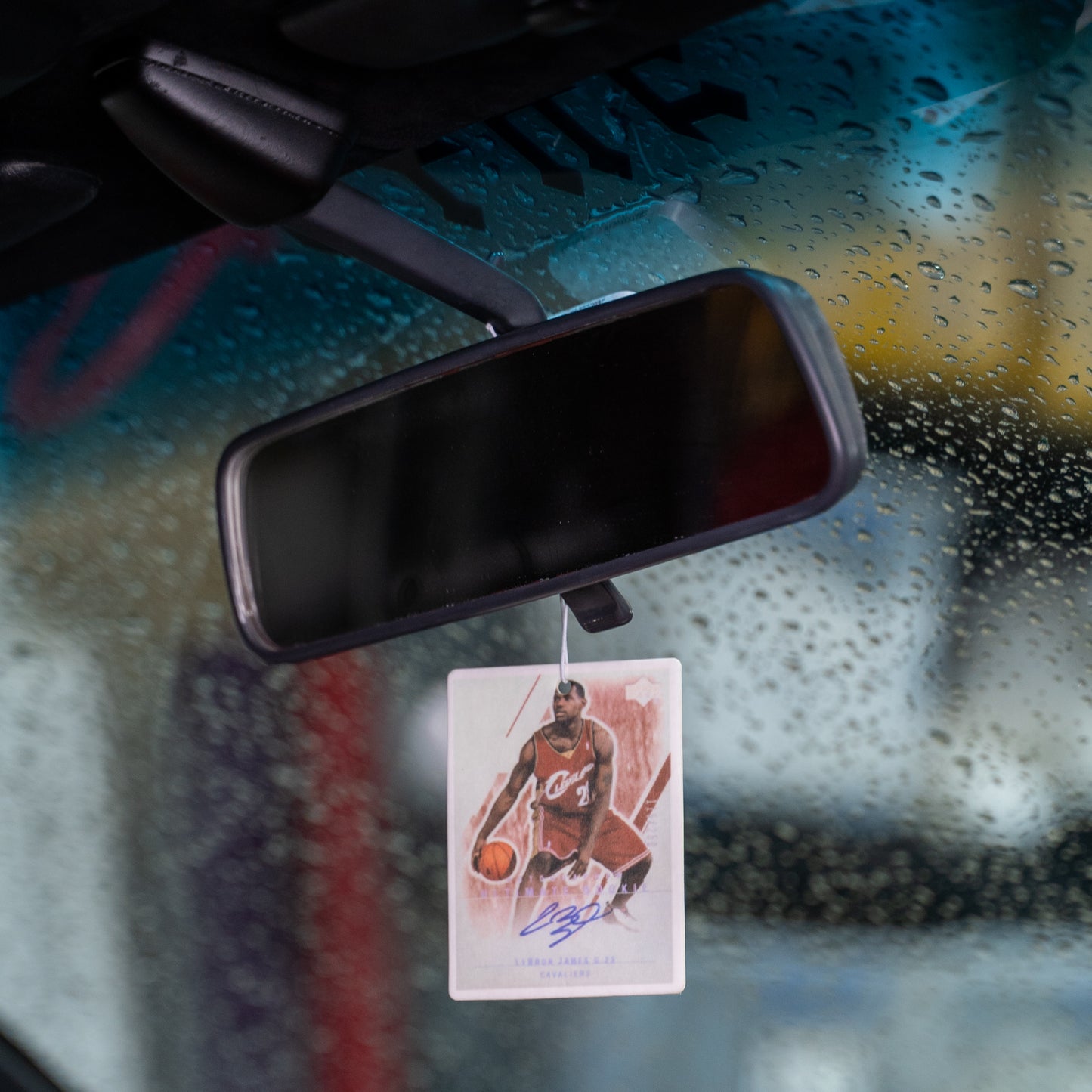 Lebron Basketball Card Air Freshener