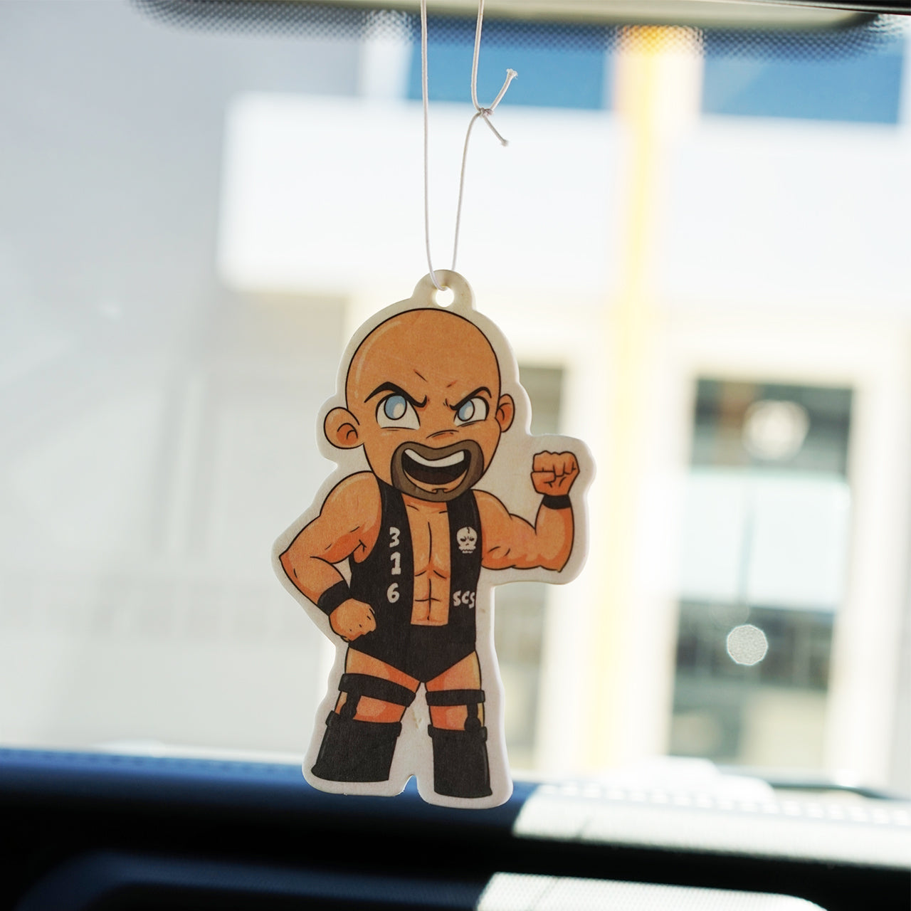 Wrestler SCSA Air Freshener