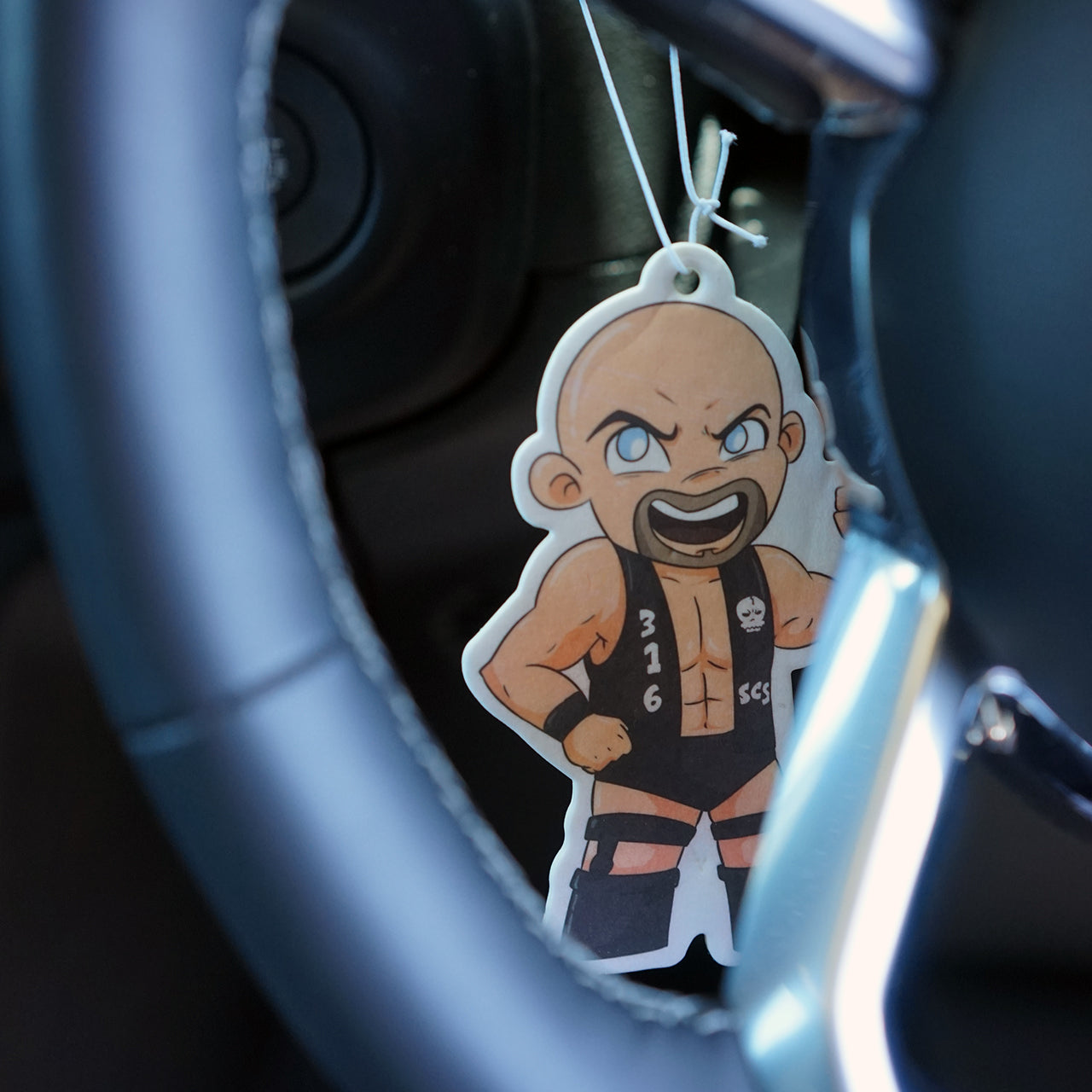 Wrestler SCSA Air Freshener